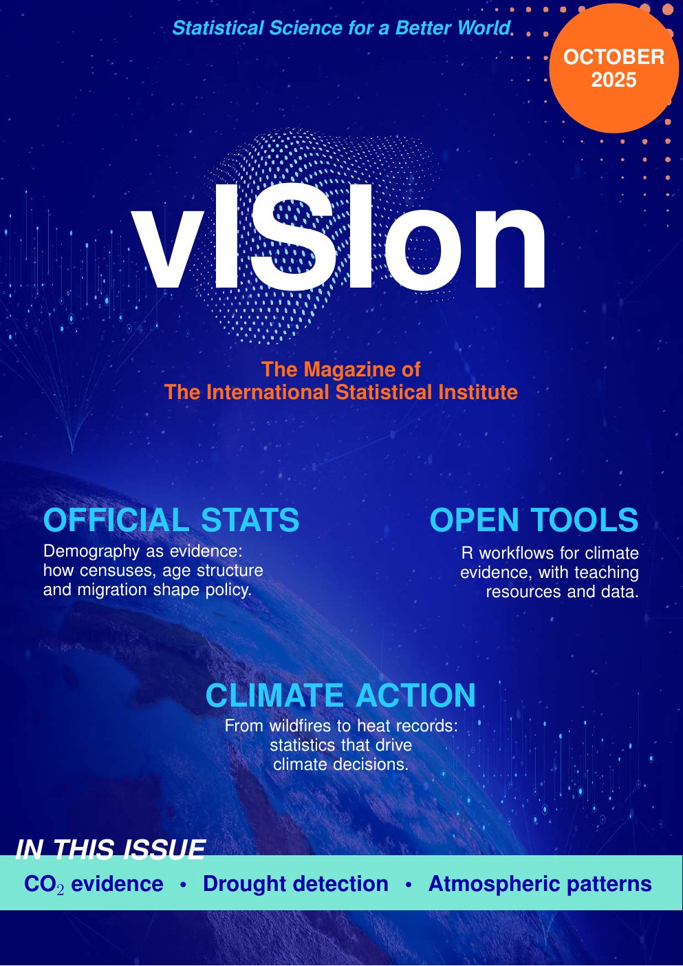 Cover of vISIon Volume 1 Number 1, October 2025